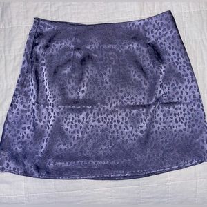 Forever 21 skirt, size medium, purple polka dot